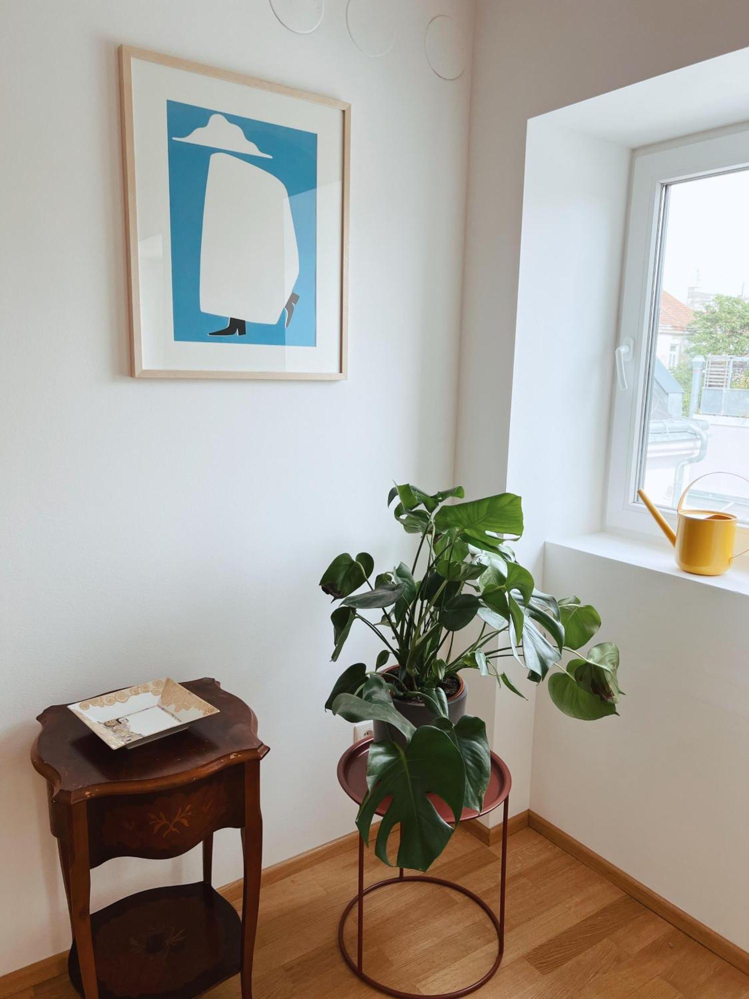 Brunnenmarkt Balcony Apartment Wina Bagian luar foto