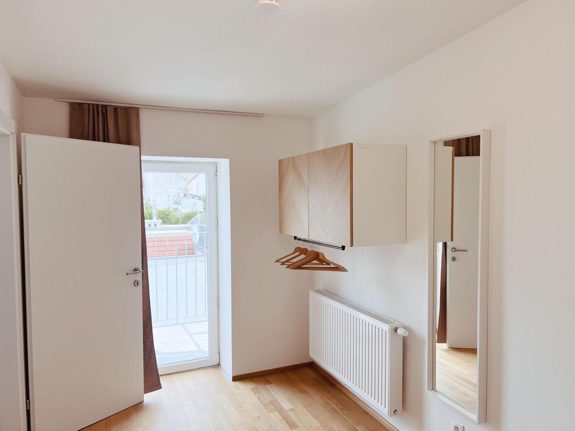 Brunnenmarkt Balcony Apartment Wina Bagian luar foto