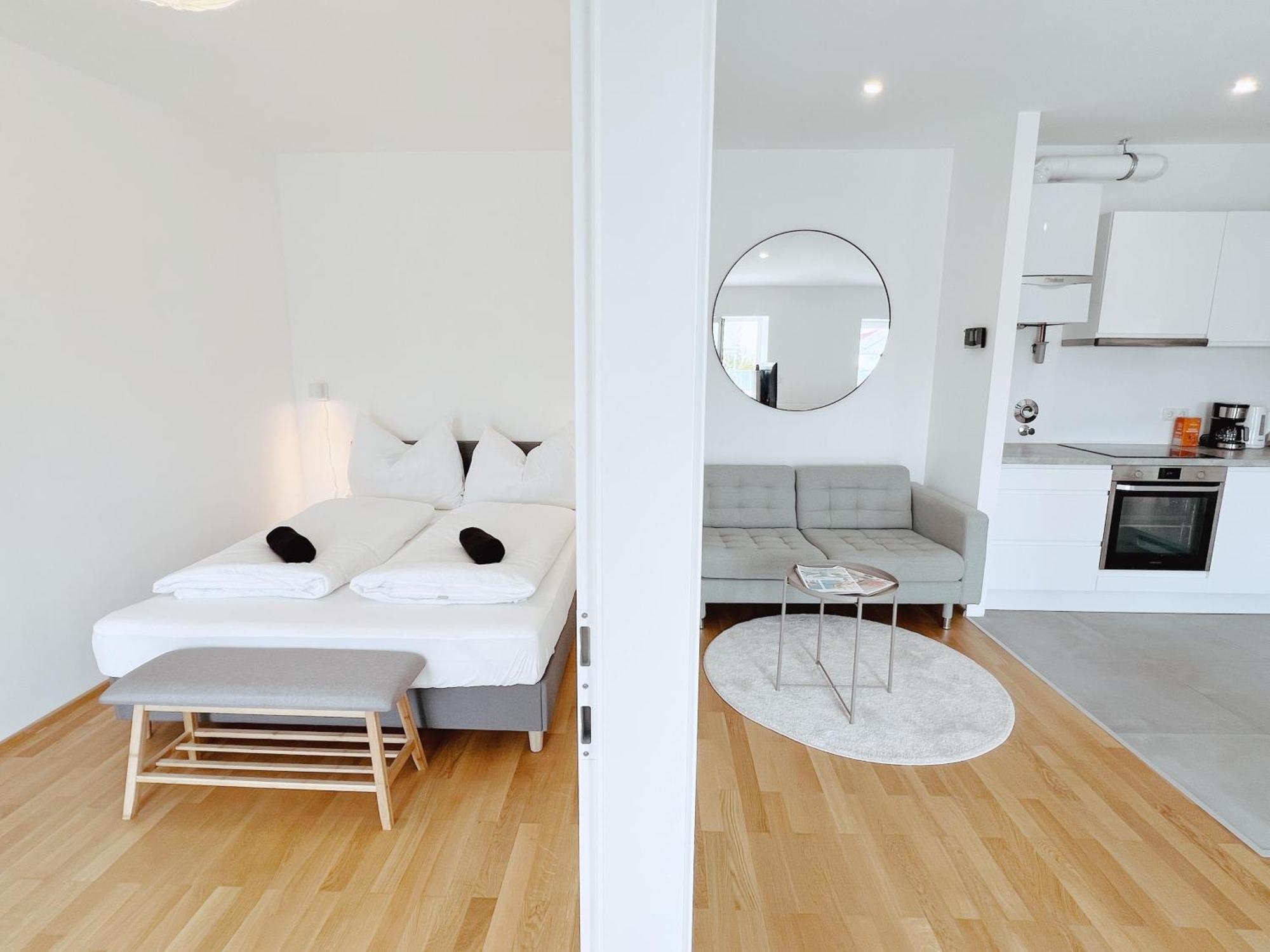 Brunnenmarkt Balcony Apartment Wina Bagian luar foto